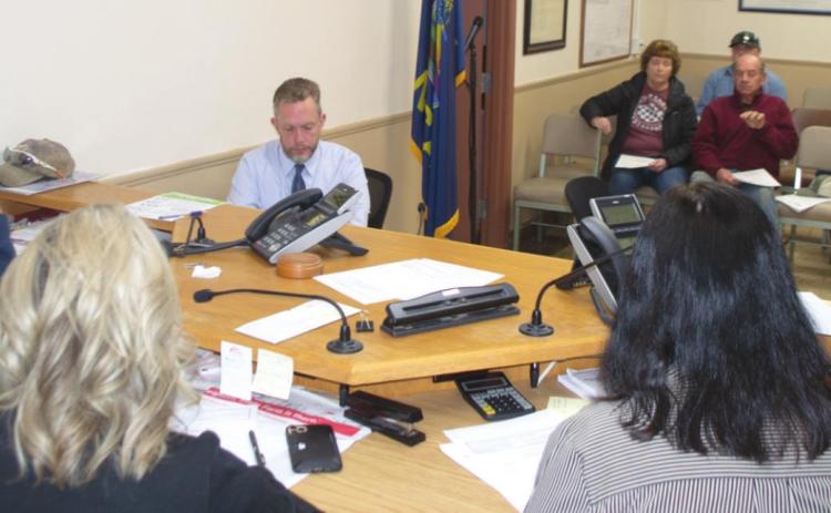 Employees from the Water District attended the Monday, November 1 County Commissioners meeting. The group was seeking grant money from the council to assist with unforeseen expenditures associated with running their company. By Jacob Spencer.