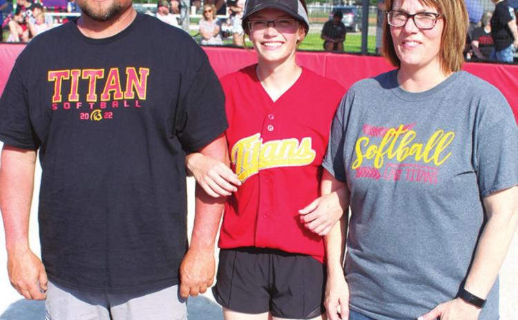 Lady Titan Seniors recognized