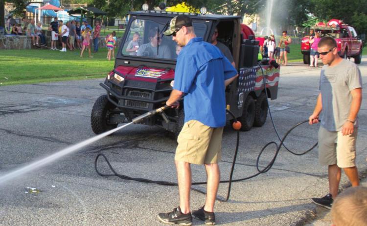 Freedom Fest will be held Saturday in Columbus City Park. Hosted by the Columbus Fire Department, the event will bring back many of the family oriented games and activities. One popular event, the egg toss, is messy. But, the firefighters always make sure to clean the roadway to maintain safety. Games and activities will begin at 5 p.m. with the fireworks beginning at around 9:30 p.m.