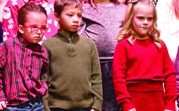 Nothing says it’s time for the holidays like the annual Park Elementary School Christmas Program. Youngsters dressed in colorful outfits and some wore Christmas themed accessories for the occasion as they performed cheery tunes for the audience.