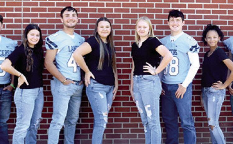 Southeast High School has announced their homecoming royalty candidates. They are left to right: Seniors Kolby Lovell and Zoey Tavernaro, senior Landon Cole, junior Sayde Renn, sophomore Charlee Gideon, senior Dakota Smith, freshman Bailey Siu and senior Jace Fowler. Coronation will be held Friday night at the Southeast vs. Erie game. Courtesy photo.