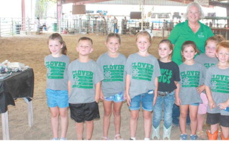 Check out the Clover Bud program Friday night in the arena. The youngest members of 4-H are just beginning to learn the ropes. Their program will take place at 6:30 p.m.