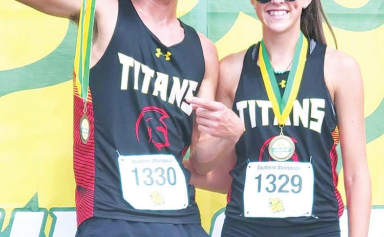 Laurance, Ohmart medal at Southern Stampede