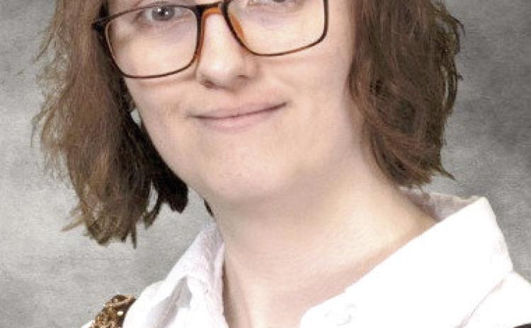Bethany Hilderbrand Valedictiorian