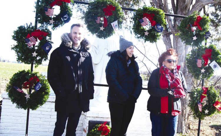 Wreaths placed on veterans’ graves at Weir St. Anthony’s