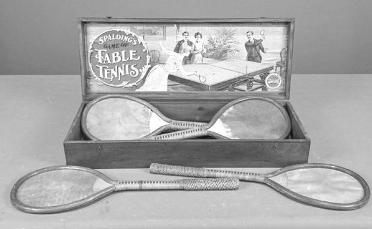 Sporting goods manufacturer Spalding has been making table tennis sets for more than a hundred years. In this case, it’s much more expensive to buy antique than brand new. Photo Credit: Copake Auction Inc.(c) 2026 by Cowles Syndicate Inc.
