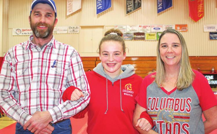 Wrestling Seniors recognized