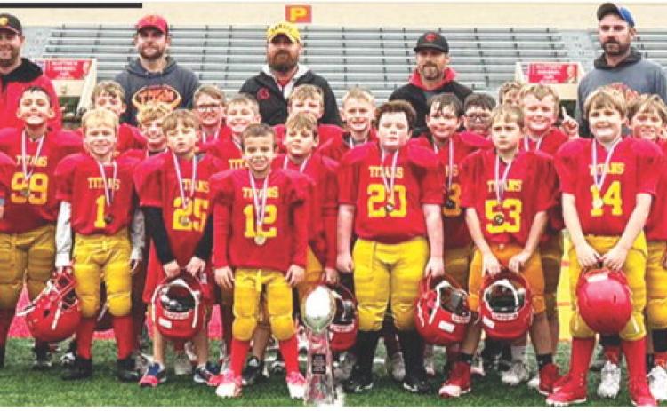 Mini Titans Super Bowl Champs