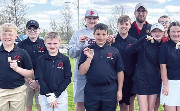 Columbus Junior High wins Galena Invitational Golf