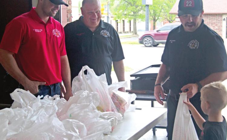 Fire department raises funds for July 4