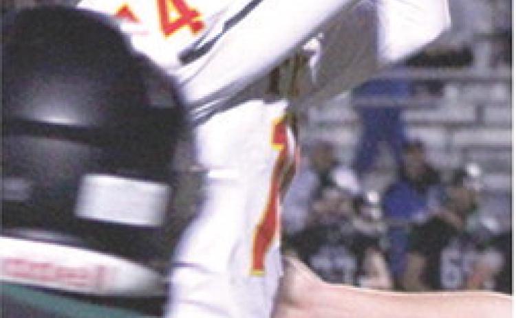 Brandon Stice, Titan Senior, pulls down a catch surrounded by a group of Prairie View Defenders in the 13-34, Columbus loss in the Kansas Class 3A Regional, Friday, in LaCygne.