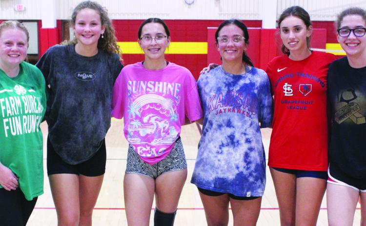 Three starters return for volleyball squad