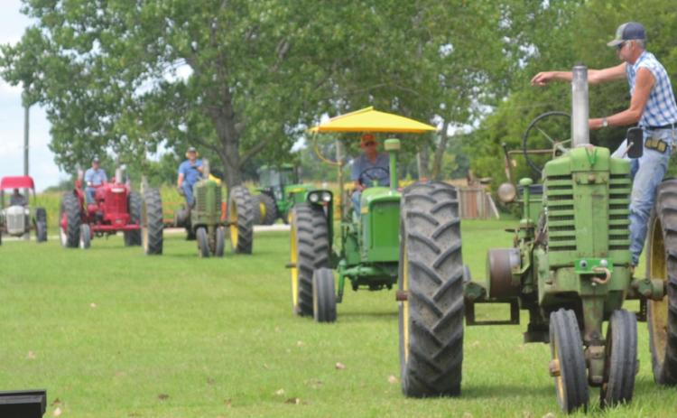 Antique tractors
