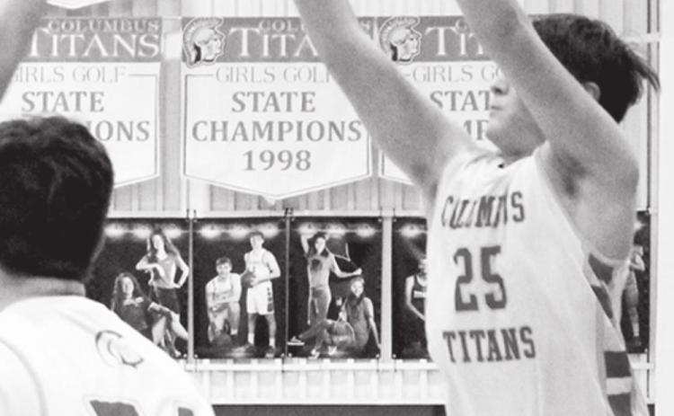 Jack Vilela made six, three-point shots in the Central 8A win over Galena, Thursday. Jack had 22 points in the win.