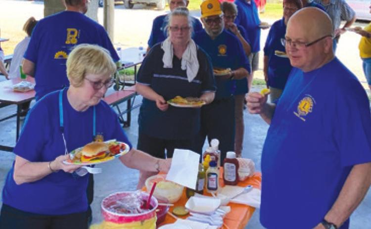 Lions Club members