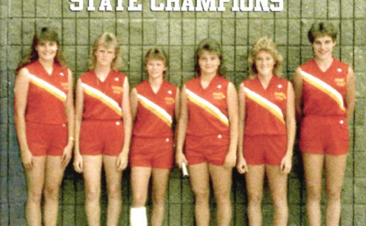 CUHS ‘85-’86 400 meter relay teams into HofF