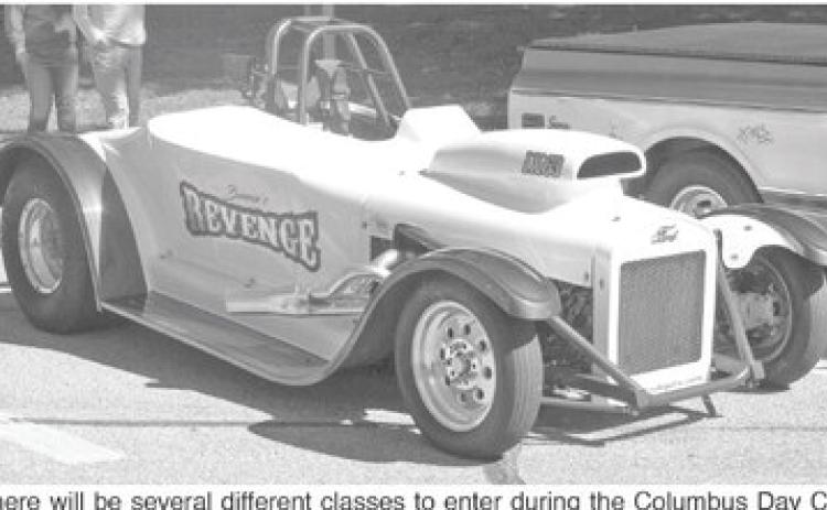 There will be several different classes to enter during the Columbus Day Car Show. Bring one or more of your favorite vehicles and join the show.