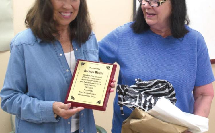 Former County Counselor Barbara Wright