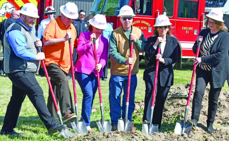 Baxter Springs breaks ground for new fire station
