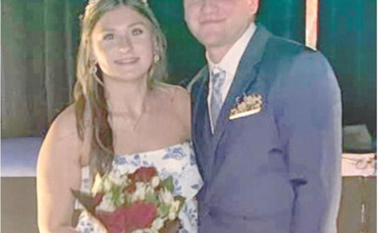Lexie Mallatt and Landon Livingston were crowned Riverton 2025 Prom Queen and King. The Roaring Twenties themed prom was held Saturday, April 12. Courtesy photo.