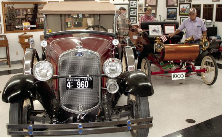 An additional antique car is now on display at Big Brutus. GeGe Sachetta now has an 1918 Oldsmobile and a 1930 Ford convertible pick-up truck displayed at the museum. The vehicles were restored or rebuilt by Sachetta and will be displayed in the Big Brutus Museum.