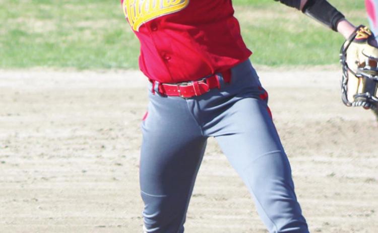 Saporito throws no-hitter in Lady Titan opener