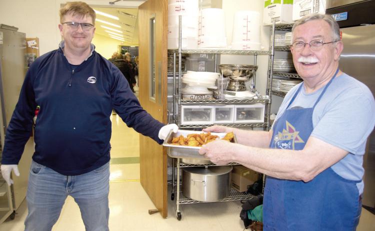 Knights of Columbus host weekly Lenten Friday fish fry