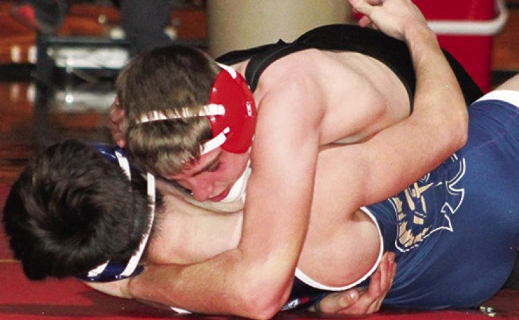 Lady Titans Wrestle at Chanute