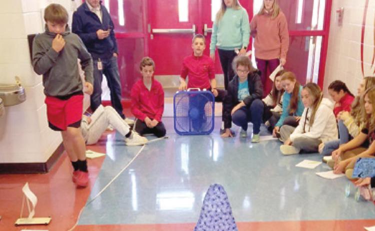 Seventh grade students