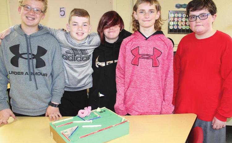 STEM Class creates sixth grade golf course