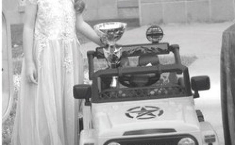 Winners of the Little Mr. and Miss Columbus title will each win a motorized vehicle. Winners are determined on ticket sales and donations. Little Mr. and Miss will be crowned during the annual Columbus Day bean feed.