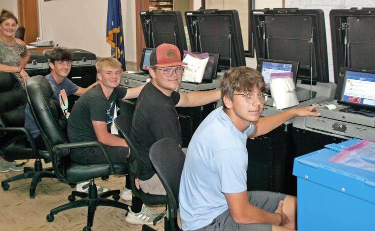Public testing of the voting machines took place last week