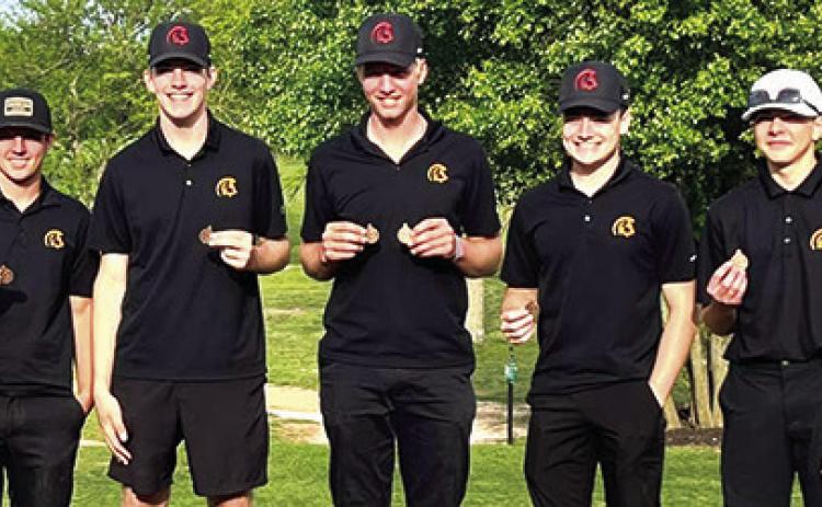 CUHS Golf third in CNC League