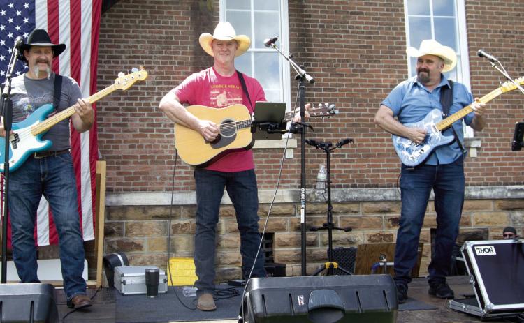 The Rick Cook Band played at Cow Town Days Saturday afternoon along with several others including the Retro Rockerz and Full Throttle. Lots of games for the kids and craft booths were enjoyed by the crowd.