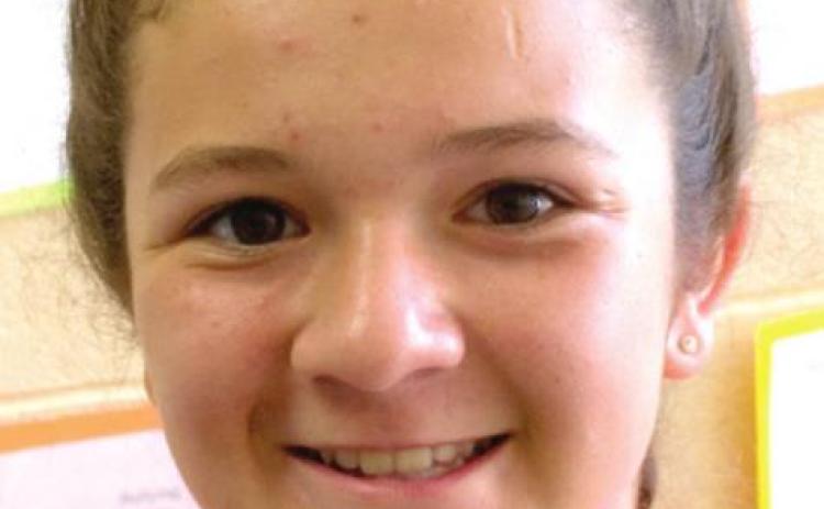 The 4-H Member of the Month for October is Emma Duling.