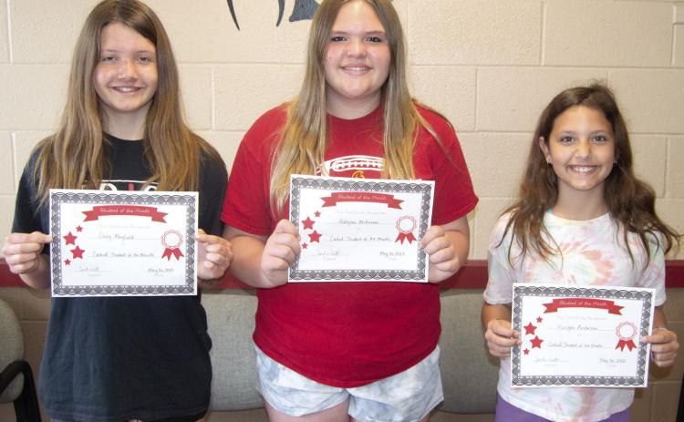 Baxter Central honor rolls announced