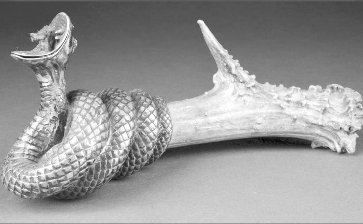 Snake shapes appear often in decoration