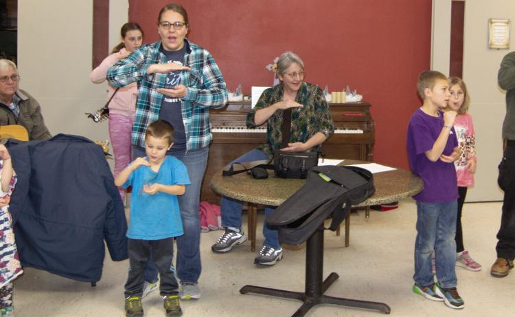 The King family Medicalodge Nursing Home ministry was at the facility Sunday afternoon. Members of the entertainment group include Laura Atkinson at the piano, Rick Atkinson on the guitar, Katherine King on the Mandolin. The vocals were performed by Ross King, Charla King, Samuel King, Elisabeth King, Jael King and Jesse King.