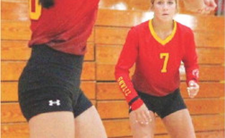 Lady Titan JV splits at Baxter
