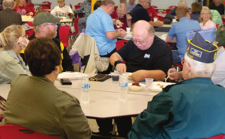 CUHS honors veterans with breakfast, special program