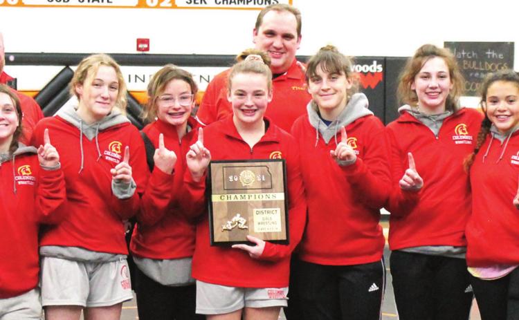 Lady Titans KSHSAA Division II, District 8 Champs