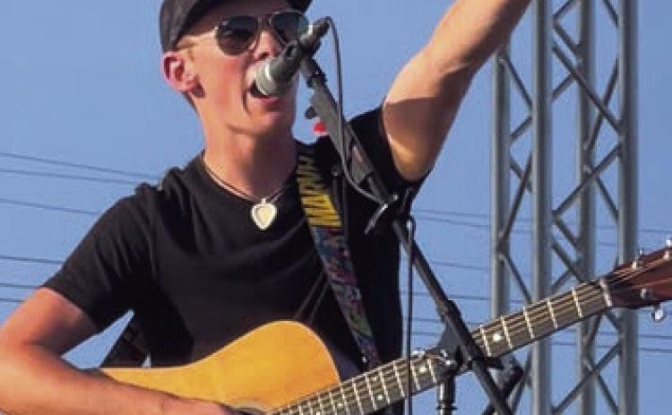 Riverton native Dillon Leggett will be performing on the Bandstand Saturday. Courtesy photo.