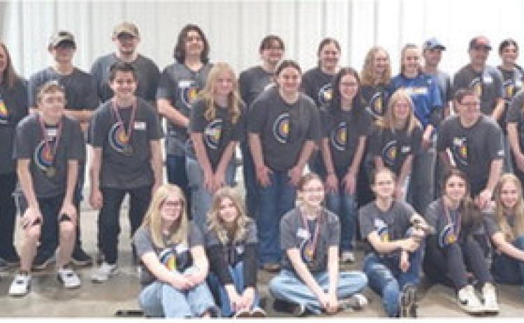 The Riverton Archery team