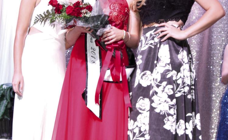 Former Miss Columbus candidates Abbey Peterson (Miss Columbus 2017) Morgan Cassidy (Miss Columbus 2018) and Anna Holman (Miss Columbus 2020)