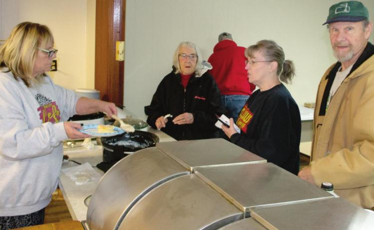 Gudrun Hale serves up biscuits