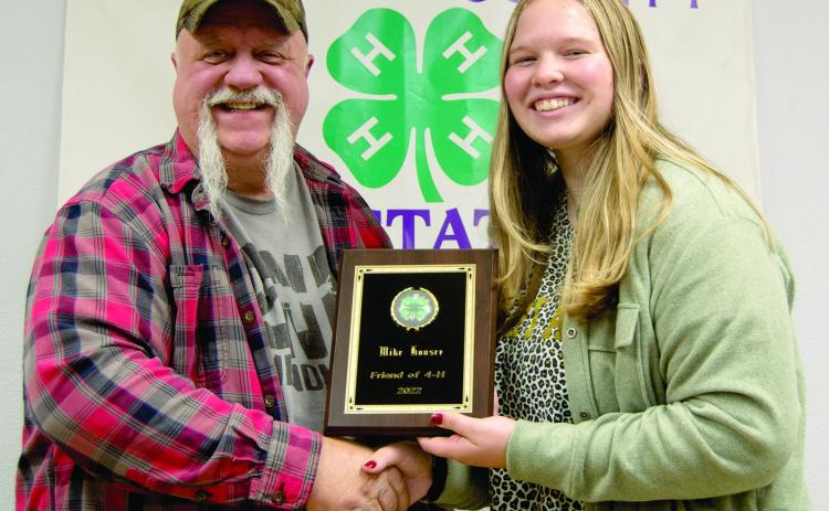 Awards presented at 4-H breakfast
