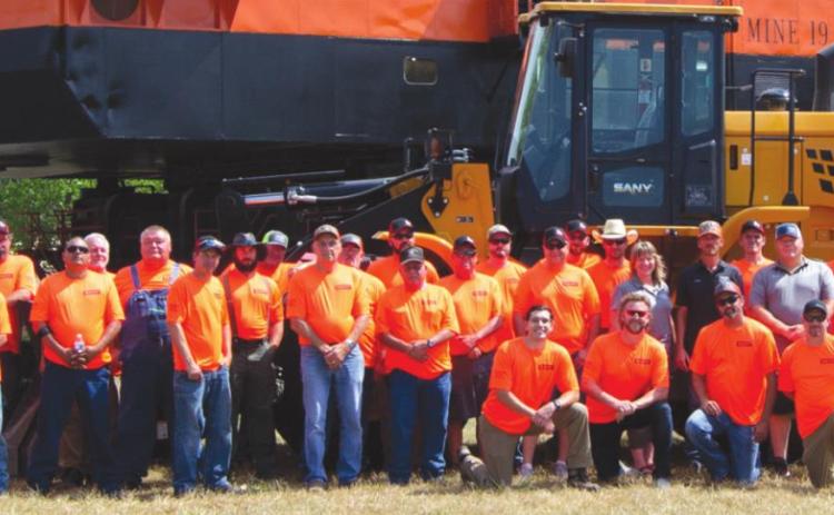 Cherokee County Road and Bridge Department received delivery of new heavy equipment. The equipment arrived in the county last week and was introduced to the employees with a meeting held at Big Brutus.