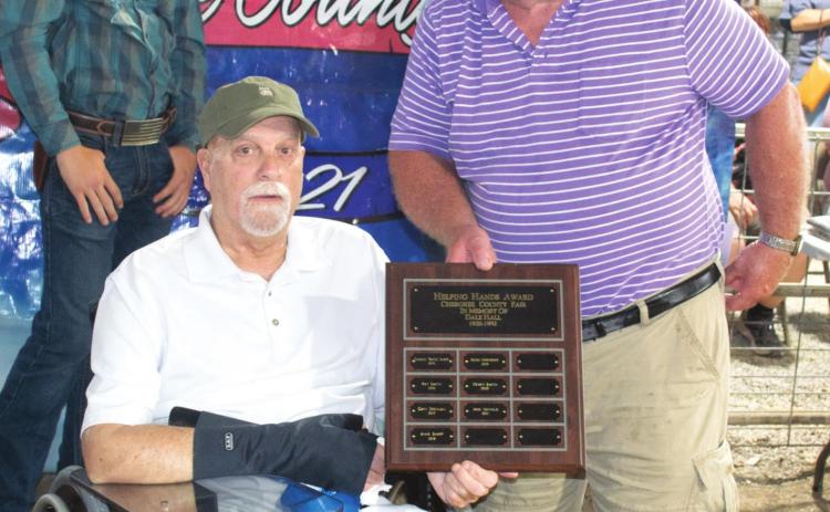 The 2021 4-H Helping Hand award
