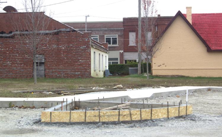The new Baxter Springs park currently under construction, just north of the welcome center, needs a welcoming name. You can be the $250 winner.