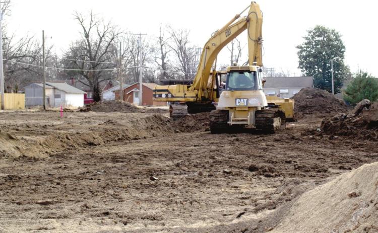 Construction began this week on a Family Dollar store
